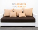 Believe Quotes Wall Decal Motivational Vinyl Art Stickers
